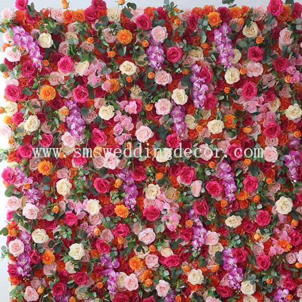 wall artificial flower decoration