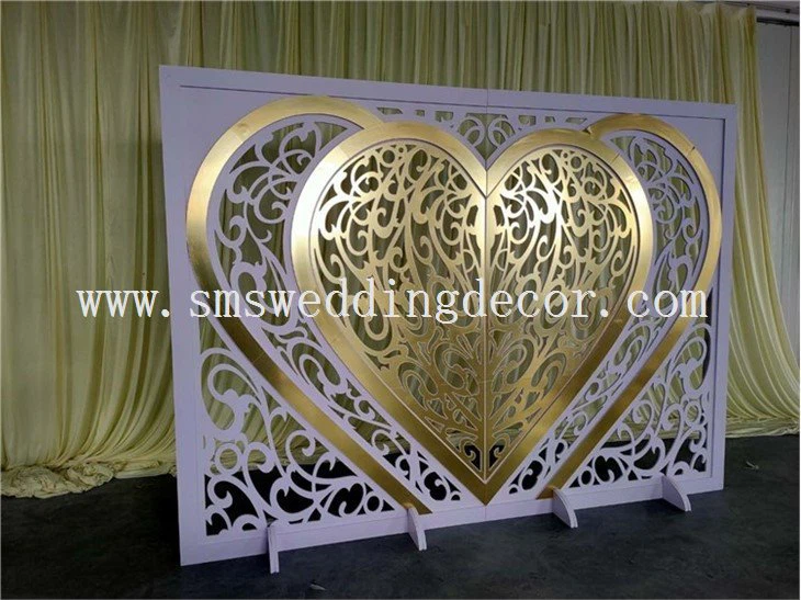 love heart wedding arch