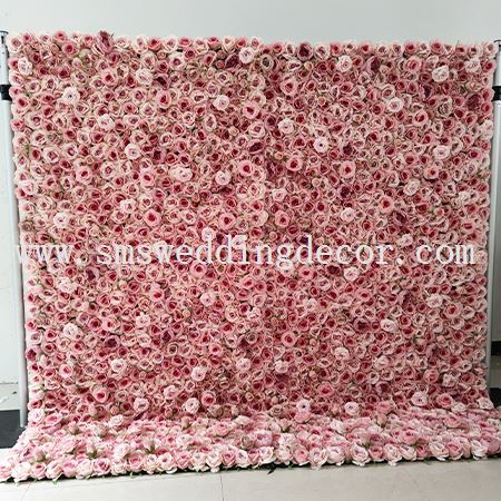 pink floral backdrop