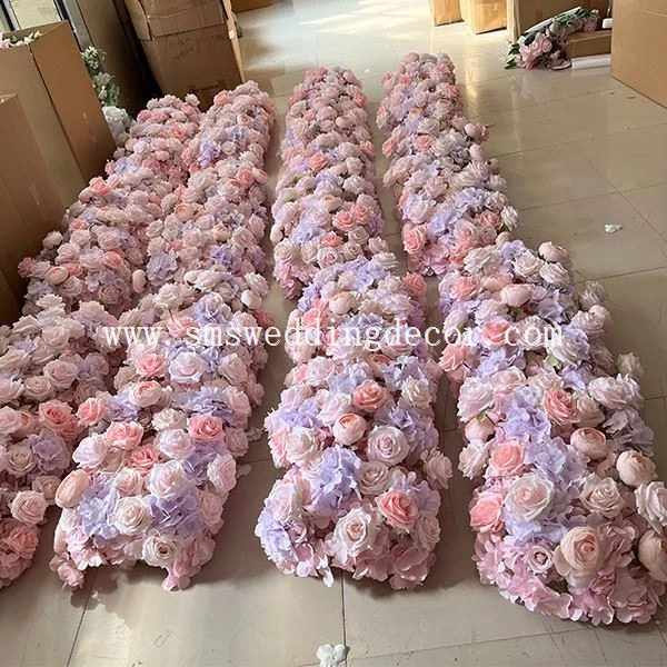 wedding flower table runner