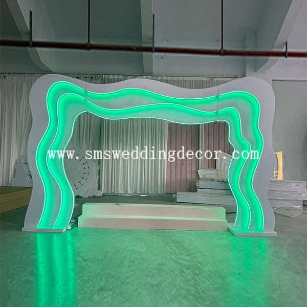 ceremony backdrop wedding